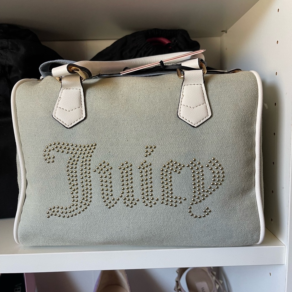 Juicy Couture Satchel with White Accents